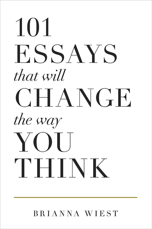 101 Essays That Will Change The Way You Think - Bookstagram