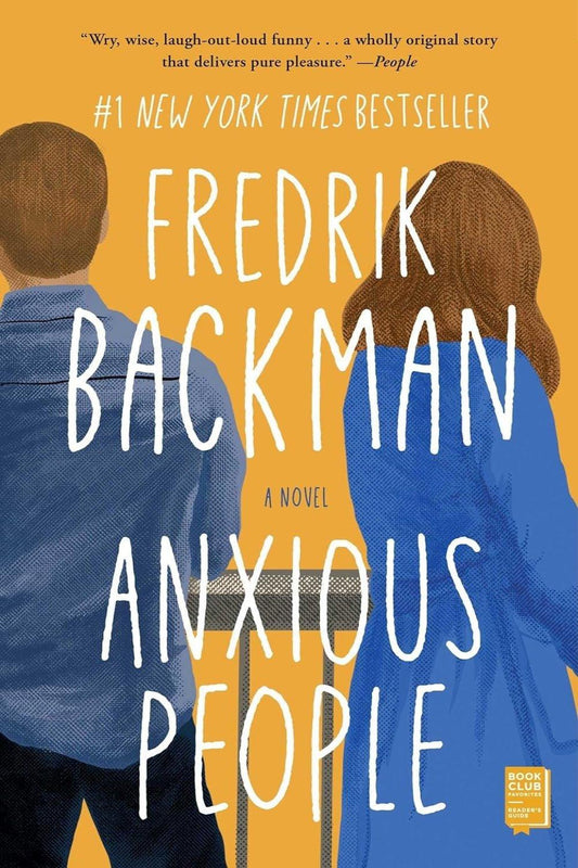 Anxious People by Fredrik Backman - Bookstagram