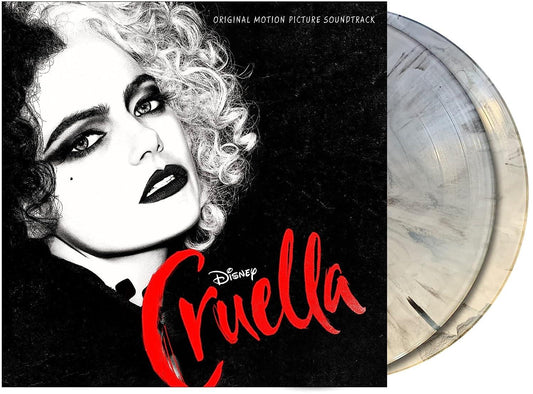 Cruella (Original Motion Picture Soundtrack)[Black & White Splatter 2 LP] - Bookstagram