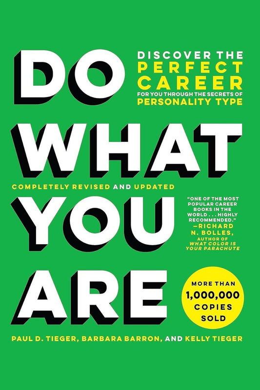 Do What You Are by Paul D. Tieger - Bookstagram
