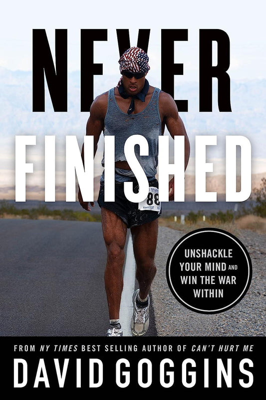Never Finished by David Goggins - Bookstagram