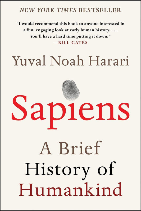 Sapiens:- A Brief History of Humankind by Yuval Harari - Bookstagram