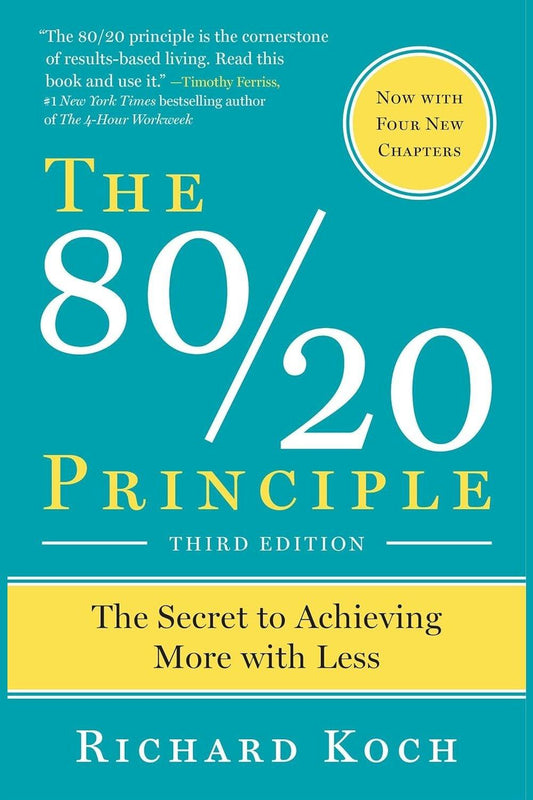 The 80/20 Principle by Richard Koch - Bookstagram